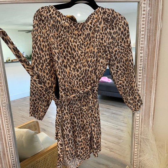 Majorelle Melrose Mini Wrap Dress - Picture 3 of 8